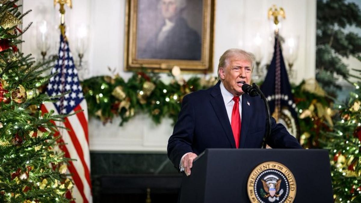 US President Donald Trump Lists Administration's Successes On Immigration & Ending Wars In Year-End Address To Nation – Video 