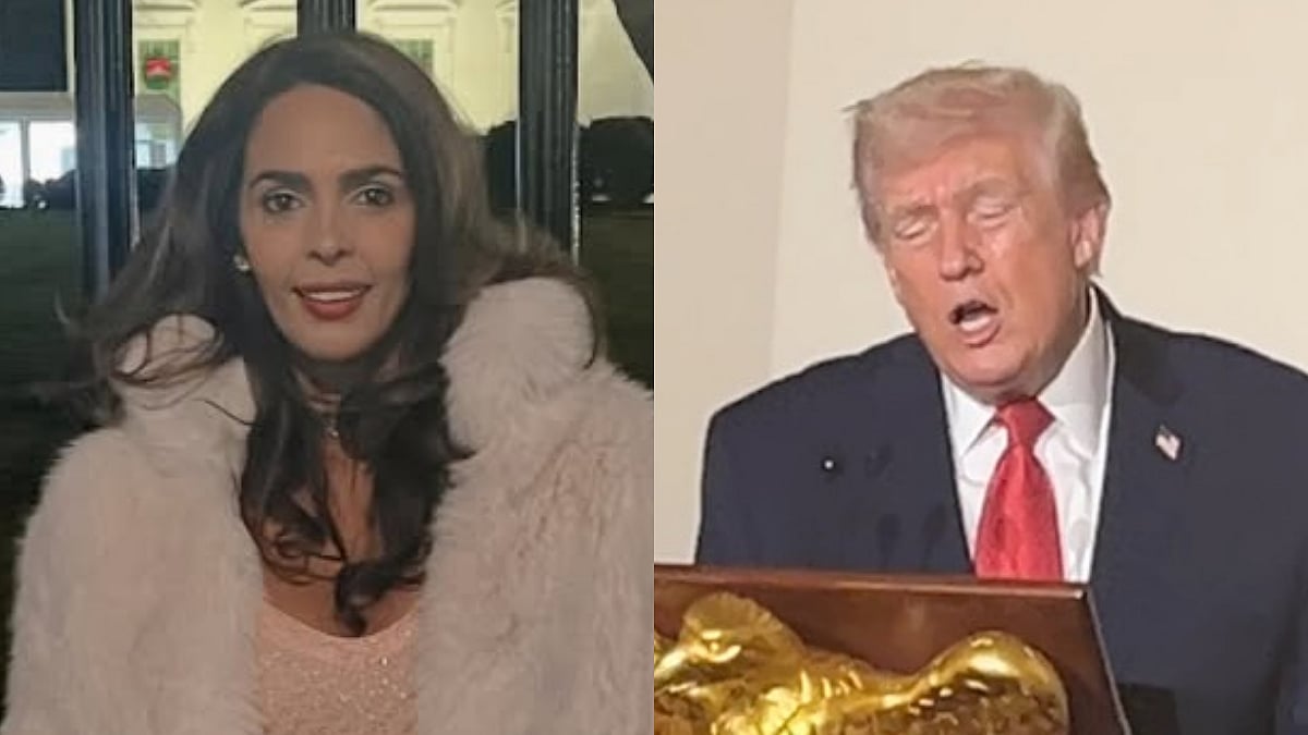 Mallika Sherawat Attends White House Christmas Dinner In US, Shares Glimpse Of Donald Trump's Speech: 'Completely Surreal'