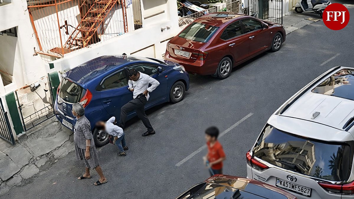 Bengaluru Crime: Video Shows Man Kicking 5-Yr-Old Like 'Football' In Thyagaraja Nagar; FIR Filed,...