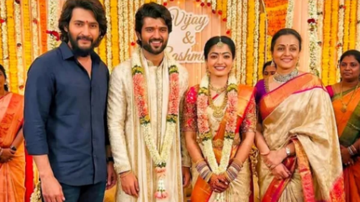 Did Rashmika Mandanna & Vijay Deverakonda Secretly Get Married? VIRAL Wedding Photos With Mahesh Babu Spark Buzz 