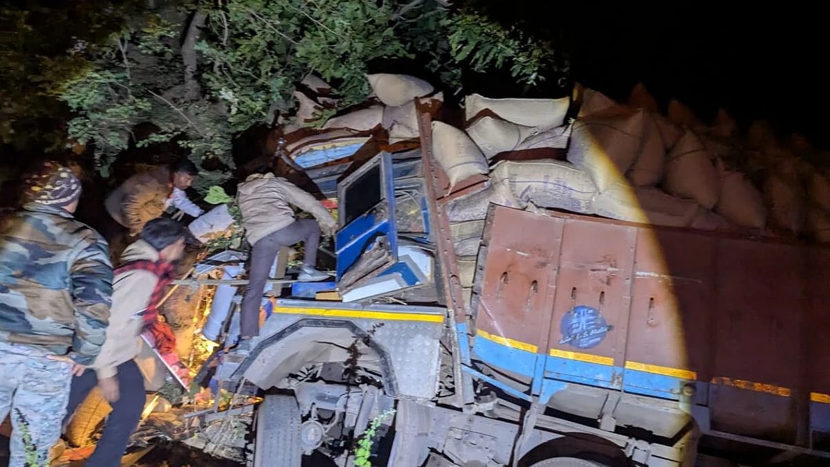 MP News: Trapped For 2 Hours; 37-Year-Old Driver Rescued After Paddy-Loaded Truck Overturns In...