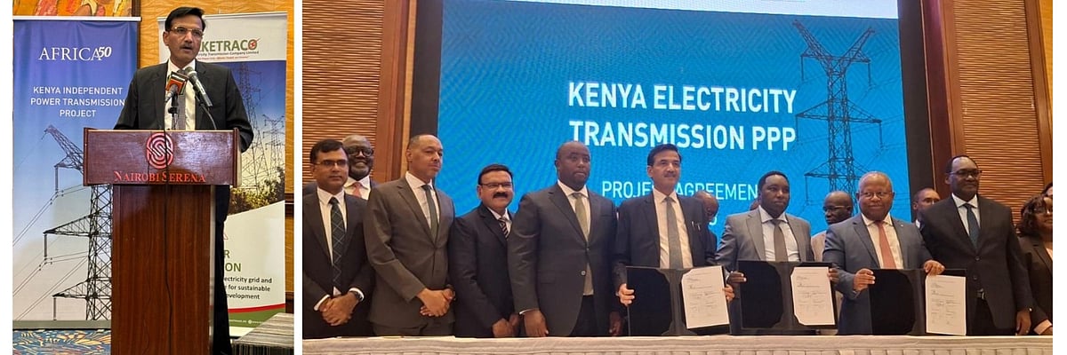 POWERGRID and Africa50 Sign Landmark PPP Agreement for Transmission Projects in Kenya