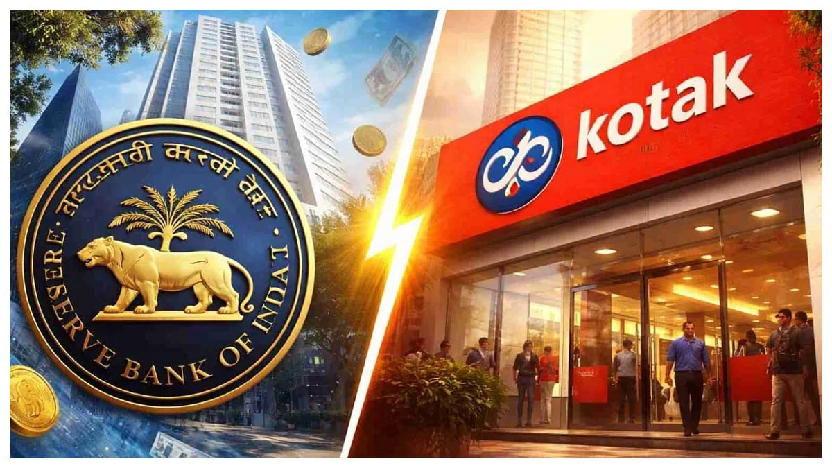 RBI Slaps ₹61.95 Lakh Penalty On Kotak Mahindra Bank For Regulatory Lapses 