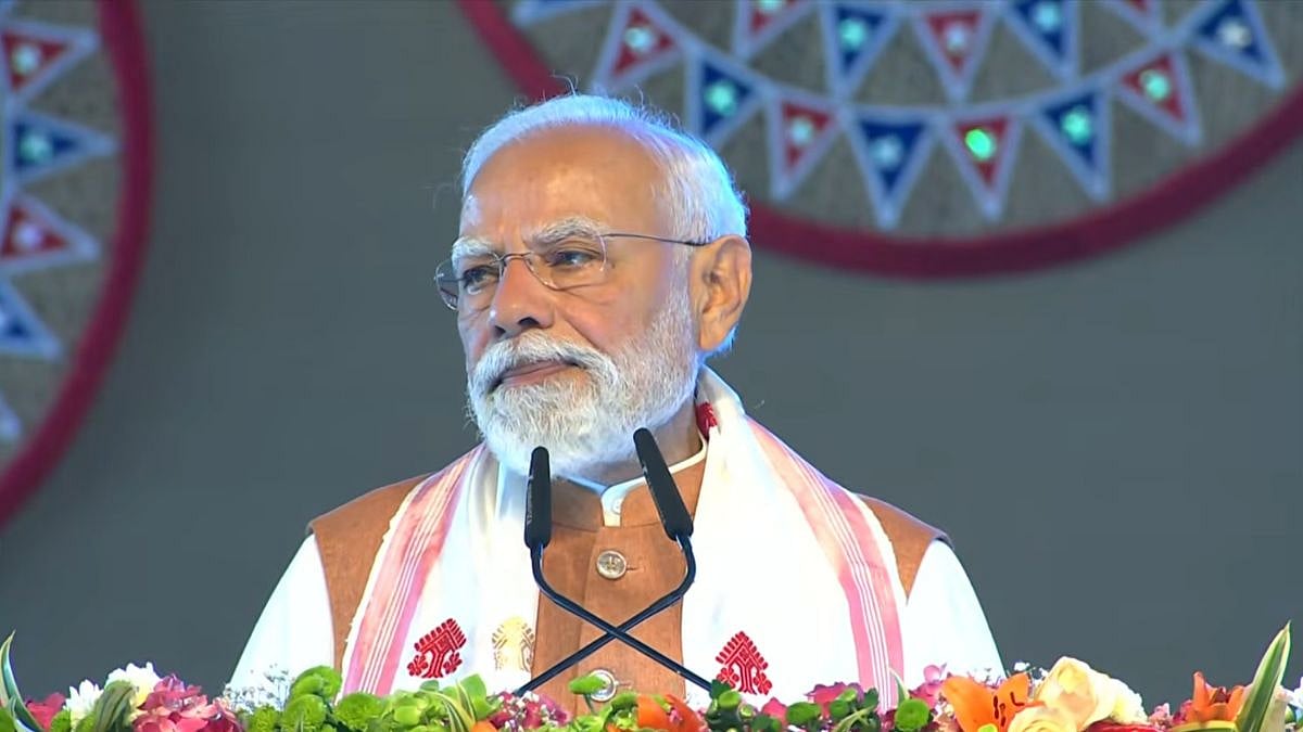 'Congress Trying To Shield Infiltrators By Opposing SIR': PM Modi In Assam - VIDEO 