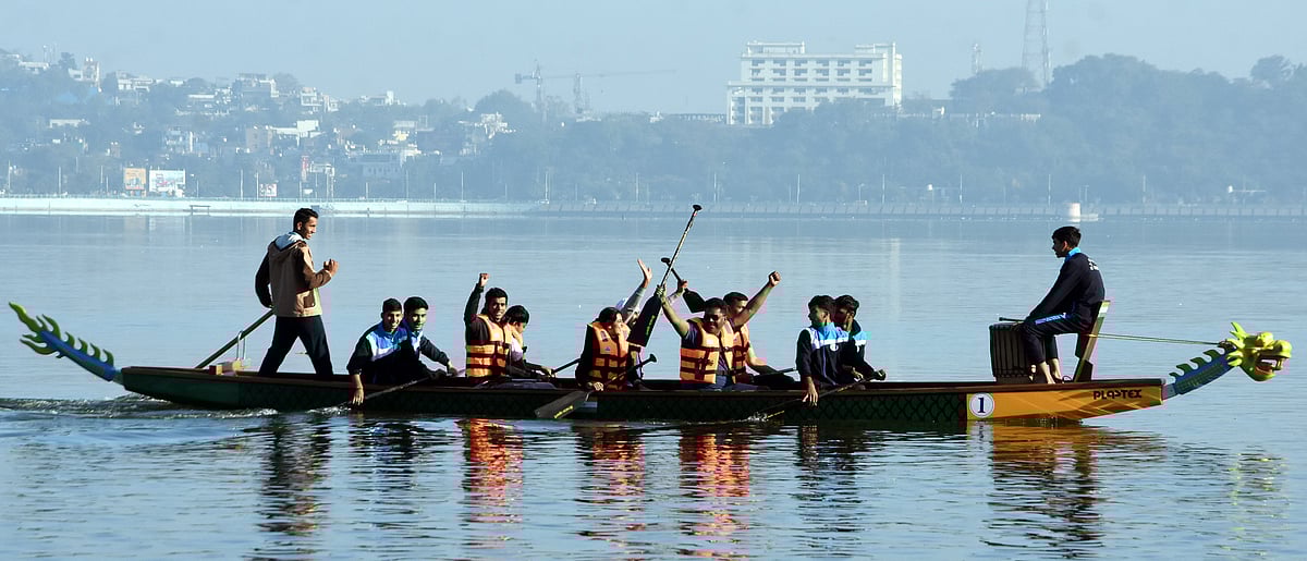 Bhopal News: Boat Race Mark 2nd Day Of IAS Service Meet-2025