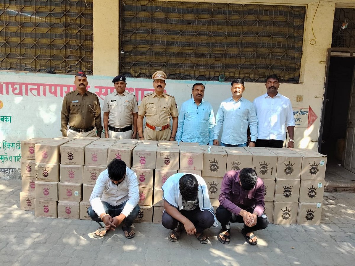 Pune Excise Dept Seizes Illicit Liquor Worth ₹60 Lakh, Arrests 9 Ahead Of Festivities