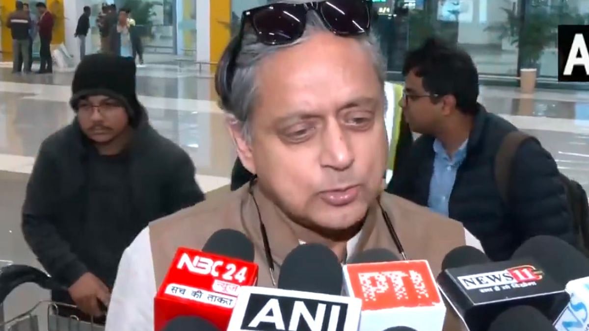 Senior Congress leader Shashi Tharoor | X @ANI