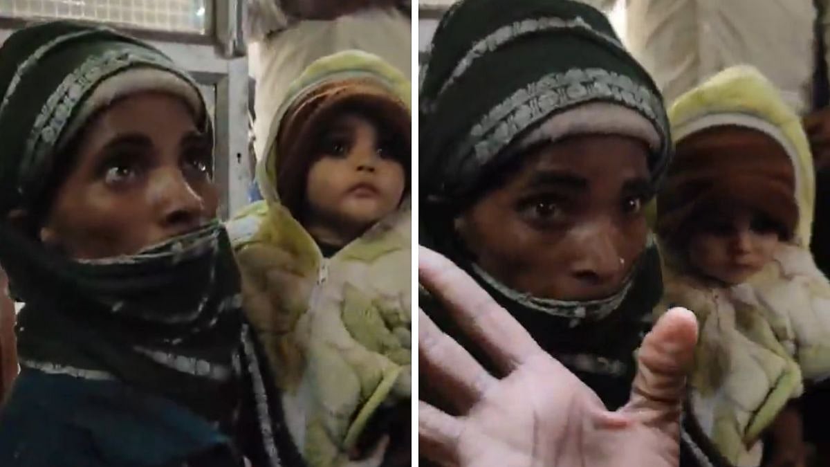 Agra Market Viral Video: Begging Woman Questioned After Child’s Fair Complexion Draws Attention,...