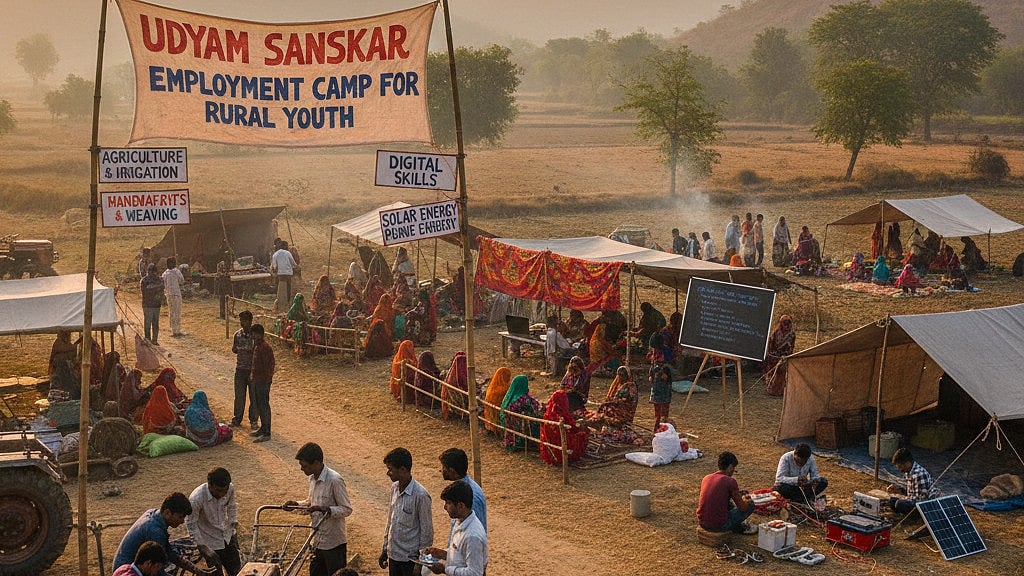 Bhopal News: 'Udyam Sanskar' Camps For Employment In Rural Areas