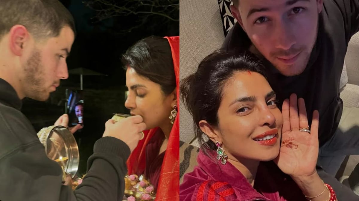 Priyanka Chopra Recalls How Nick Jonas Once Flew Her Above Clouds To Spot The Moon On Karwa Chauth -...