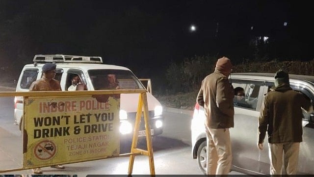 Indore News: 259 People Checked, 138 Drunk Drivers Caught In Late-Night Drive