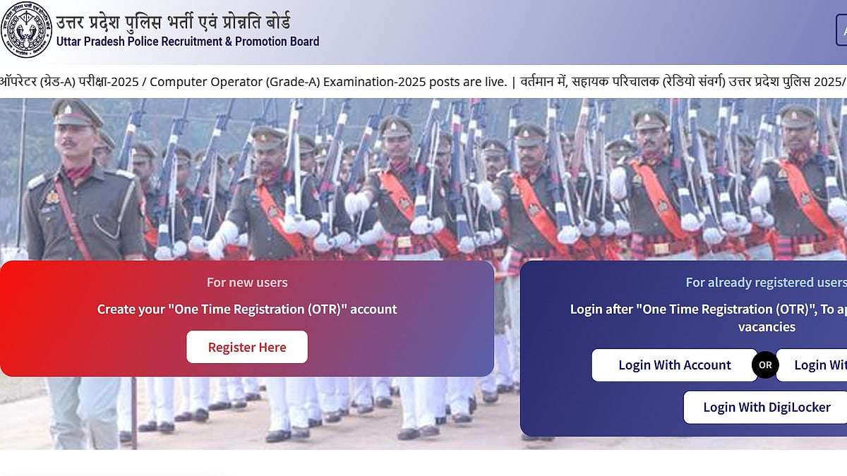 UP Police Recruitment 2026: Registration Begins For 537 SI, ASI Clerk And ASI Accounts Posts At upprpb.in; Check Details Here 