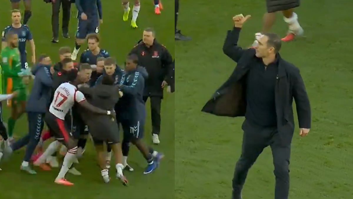 VIDEO: Frank Lampard Sparks Intense Post-Match Brawl After Coventry's Draw With Southampton 