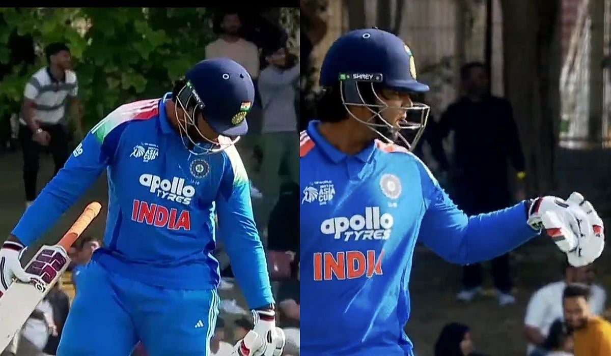 VIDEO: Vaibhav Suryavanshi Gestures To His Foot After Pakistan Bowler Celebrates Wicket In IND Vs PAK, ACC U19 Asia Cup Final 