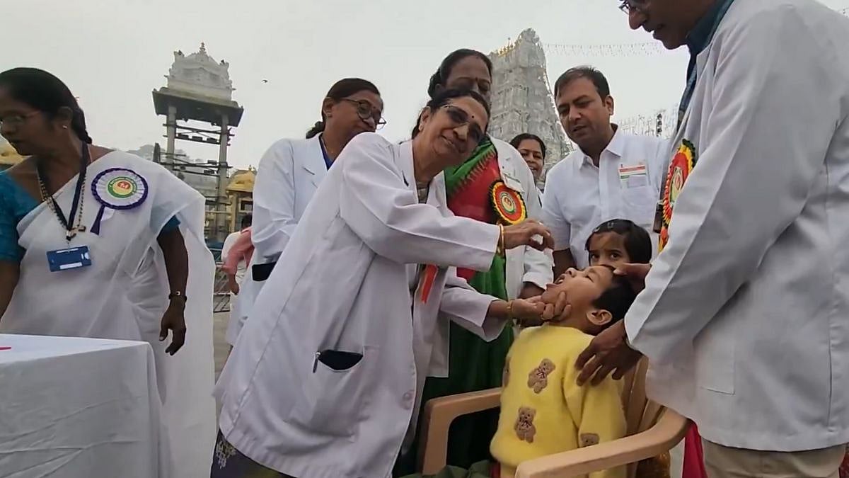 Andhra Pradesh Govt Administers Polio Drops To Over 54 Lakh Children In Statewide Pulse Polio Drive 