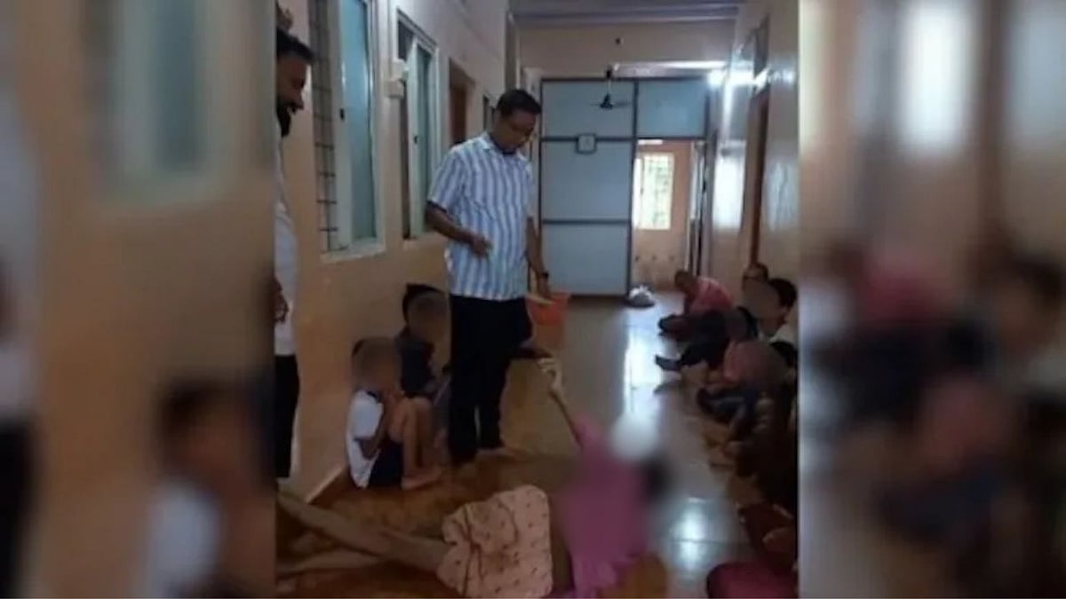Karnataka Shocker: Teacher Assaults Differently Abled Child With Belt, Plastic Pipe As Wife Pours...
