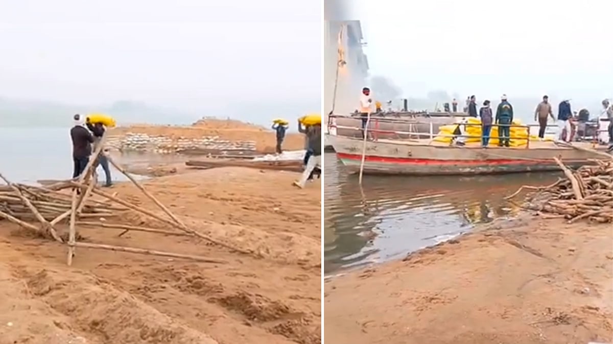 MP News: Urea Smuggling via Chambal River Exposed In Morena Amid Acute Fertiliser Shortage In State -- VIDEO 