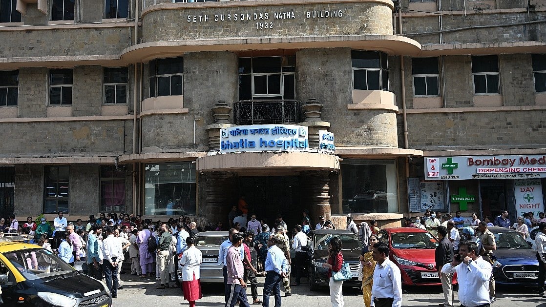 Mumbai: Around 250 Evacuated After Fire Breaks Out In CT MRI Unit At Bhatia Hospital In Grant Road,...