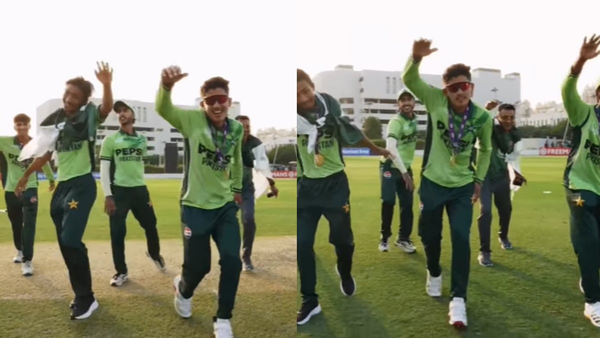 Watch: Pakistan U19 Players Celebrate Asia Cup 2025 Win With Viral 'FA9LA' Dance 