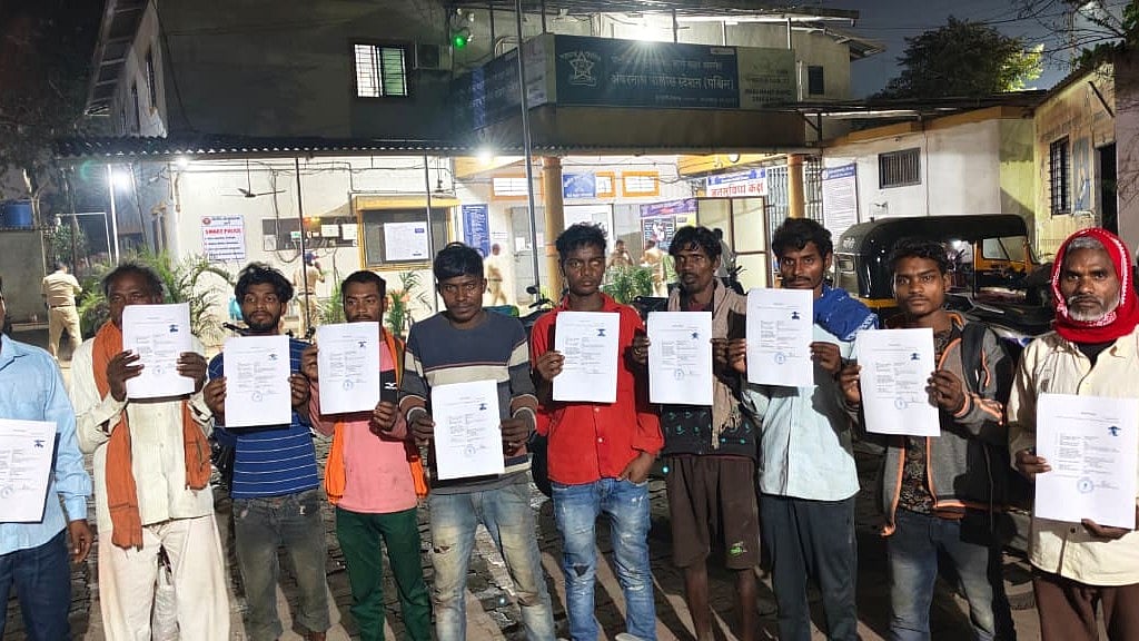 Bonded Labour Exposed In Thane: Ten Migrant Workers Rescued From Inhuman Conditions At Ambernath...