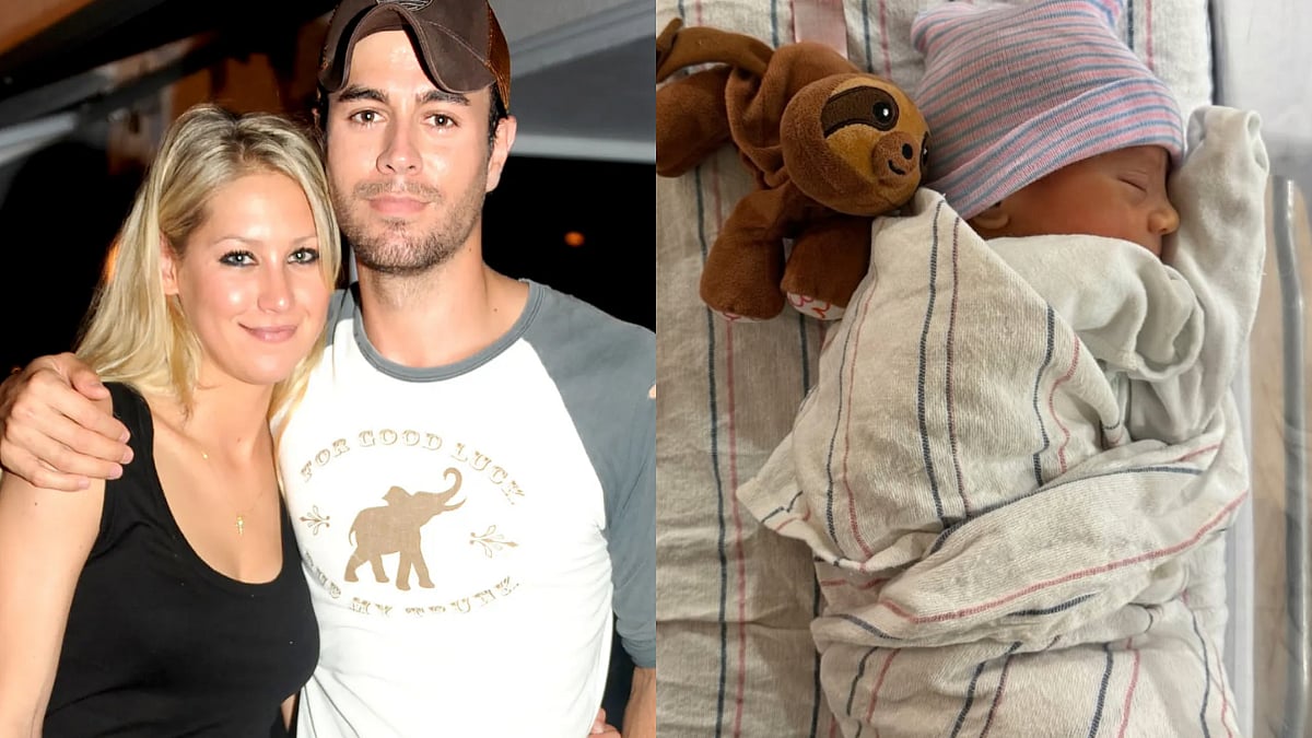 'My Sunshine': Singer Enrique Iglesias, 50, Welcomes Fourth Baby With Girlfriend Anna Kournikova,...