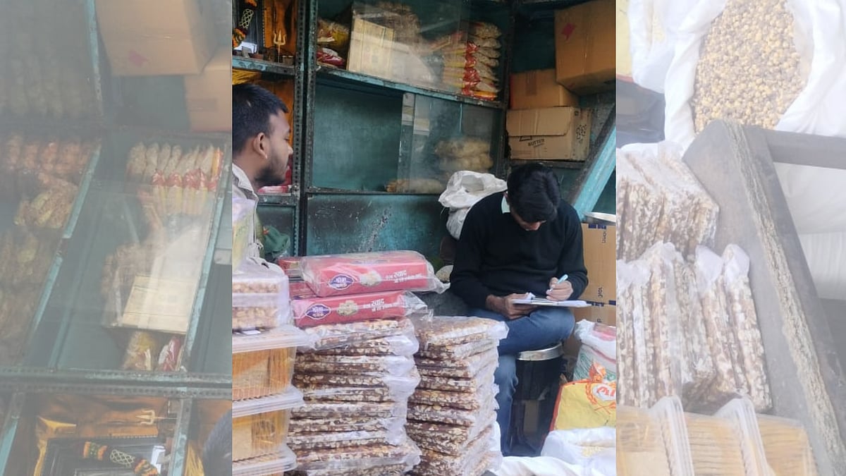 Indore News: Roasted Gram Prompts Food Safety Drivestrap; Samples Collected From Two Shops