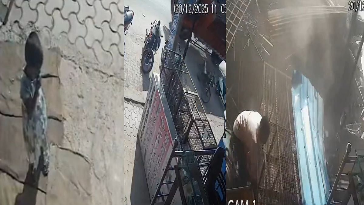 Miracle! Child Narrowly Escapes As Overloaded Truck Overturns On Hyderabad-Bijapur Highway - VIDEO