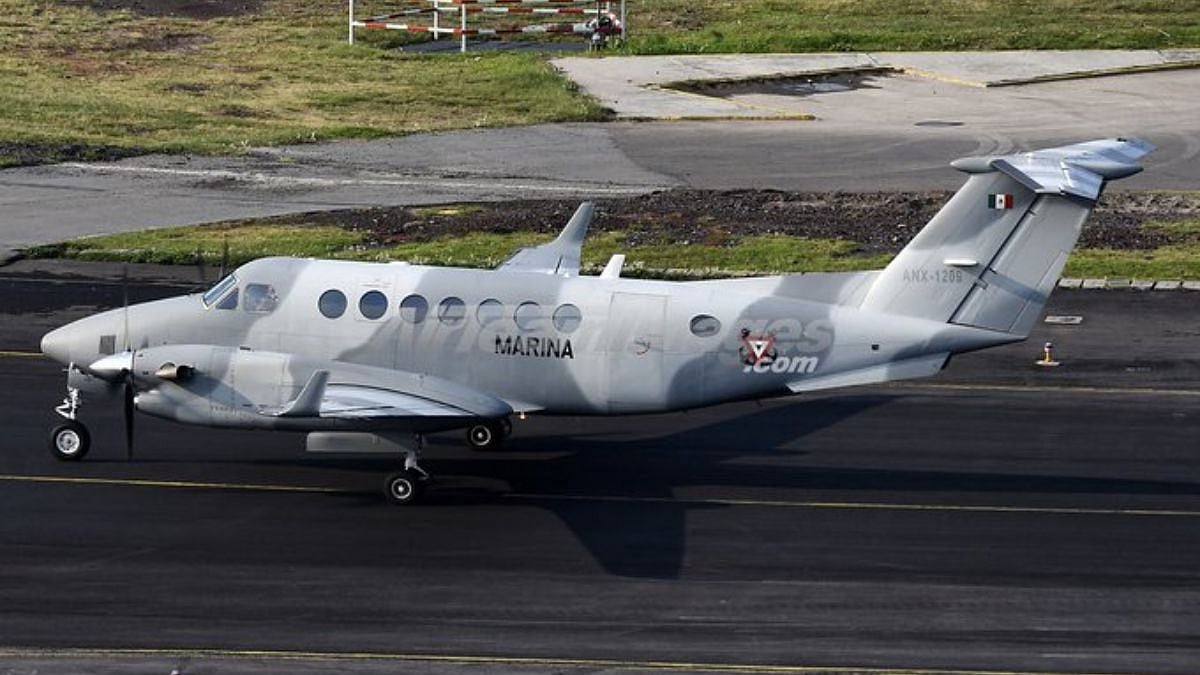 US: At Least 5 People Killed As Mexican Navy Plane On Medical Mission Crashes Near Texas Coast; Visuals Surface | X @sentdefender