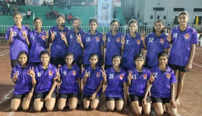 Nashik Women's Kho-Kho Team Wins Bronze