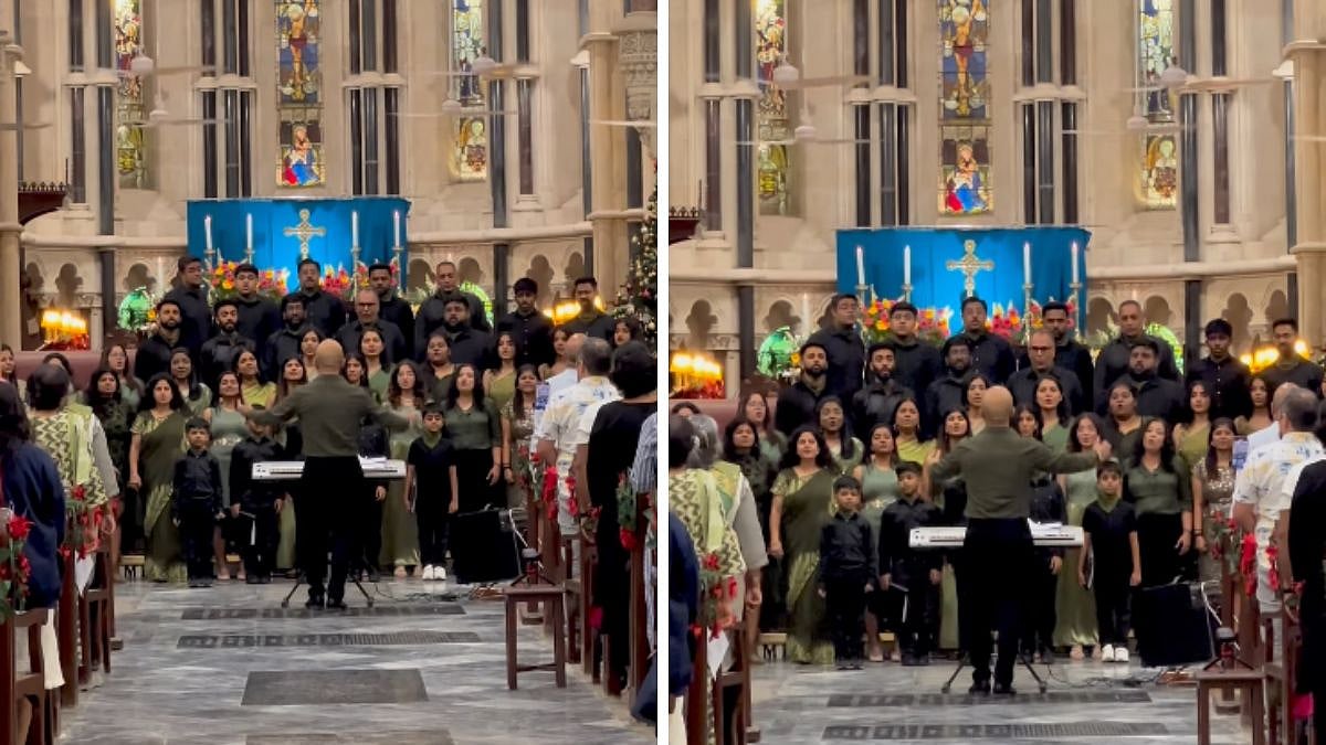 Mumbai's 300-Year-Old St. Thomas Cathedral Celebrates Christmas Choral Evening By Singing National Anthem; Video Viral 