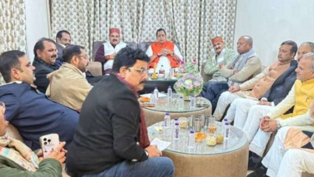 The meeting was held at the residence of Kushinagar BJP MLA P.N. Pathak, also known as Panchanand Pathak, and was described as a sahbhoj or community meal. Legislators from Purvanchal and Bundelkhand attended the gathering. | X @VoiceOfBrahmins