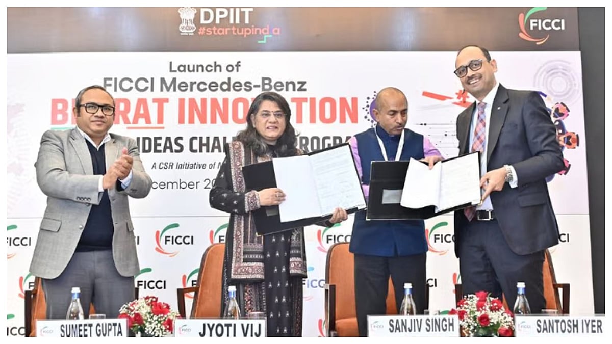 FICCI, Mercedes-Benz India Launch 'Bharat Innovation Challenge' For Early-Stage Startups 