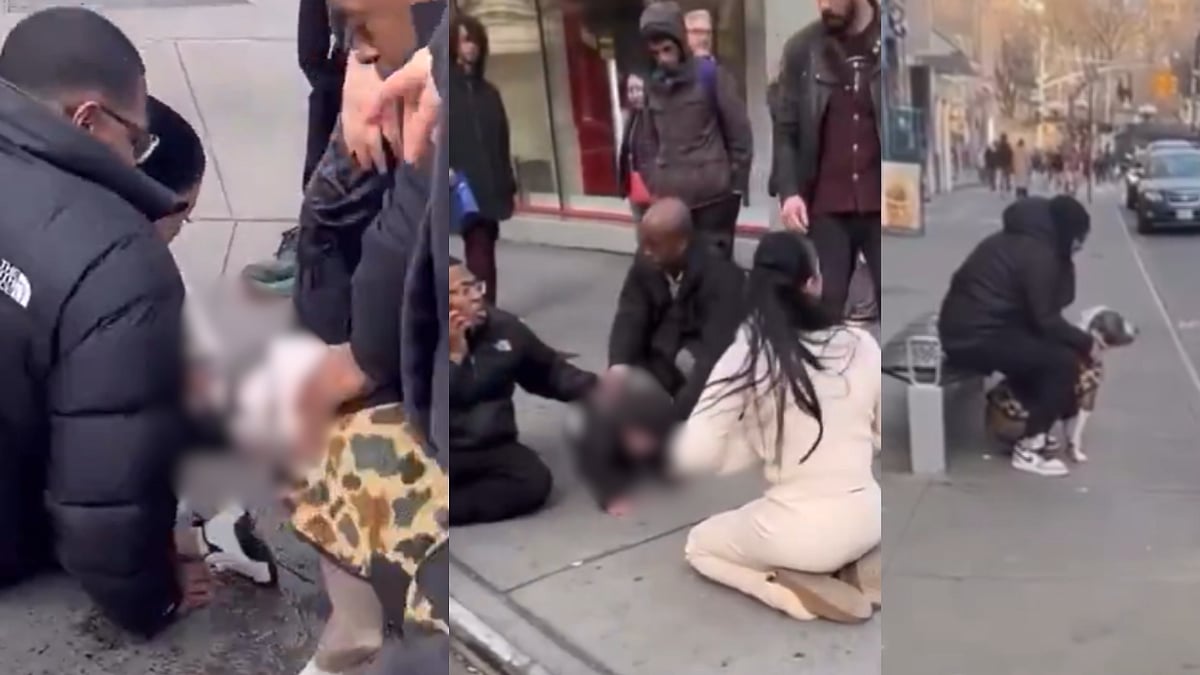 Horrifying Video! Pitbull Brutally Attacks Toddler On Busy NYC Street, Clamps Onto Child’s Leg