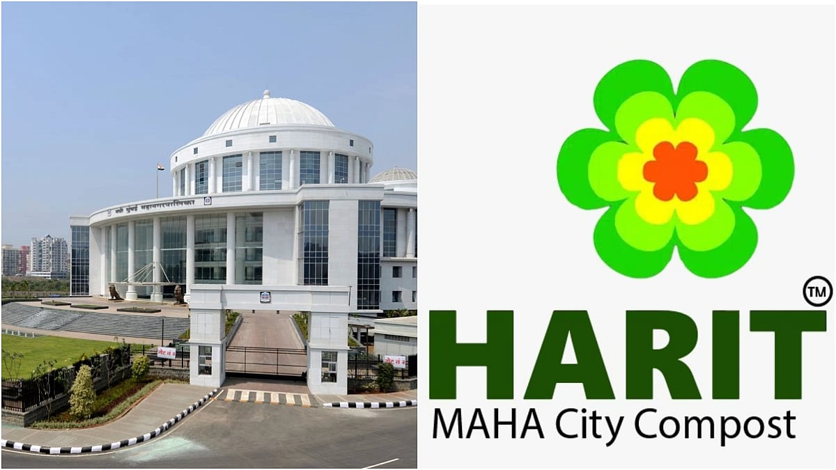 Organic compost produced at NMMC’s Turbhe solid waste processing facility receives the state-approved ‘Harit Mahacity Compost’ brand | File Photo