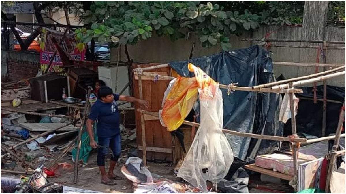 Navi Mumbai News: NMMC Demolishes 8 Unauthorised Huts In Sanpada’s Sector 17 During Anti-Encroachment Drive 