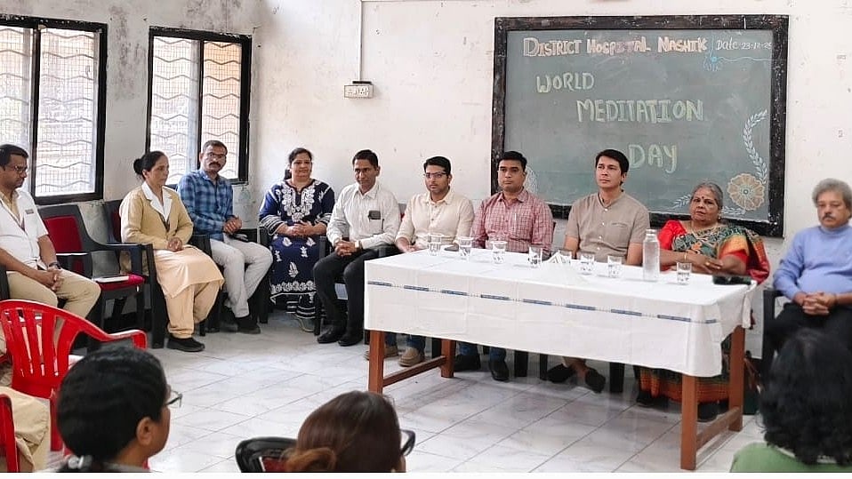 Prioritising Mental Health: Nashik District Health Dept Hosts Meditation Workshop