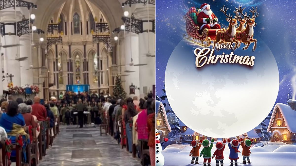 Mumbai's St Cathedral Church Opens Christmas Carol Event With Soulful Rendition Of National Anthem | Video Viral 
