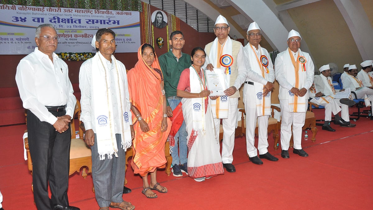 Jalgaon: 'Honesty, Hard Work, Humility Key To Success', NAAC Director Tells NMU Graduates | 