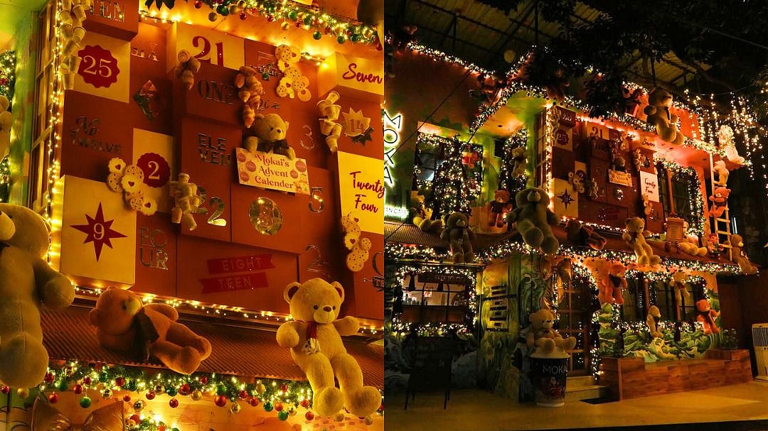 Inside Mumbai's Most Aesthetic & Viral Cafe; Mokai In Bandra Is Trending for Its Christmas Decor & Feel-Good Vibes 