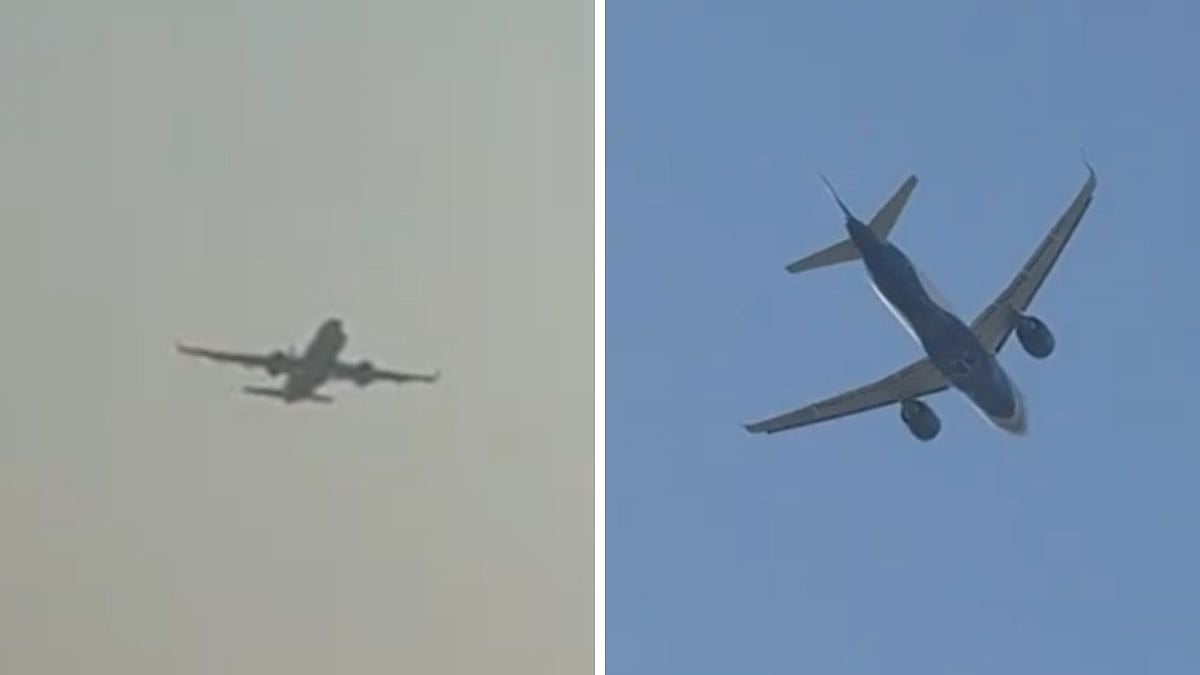 Navi Mumbai Airport Begins Operations: Viral Video Captures 1st Takeoff From NMIA As IndiGo Flight To Hyderabad Sails Into Skies 