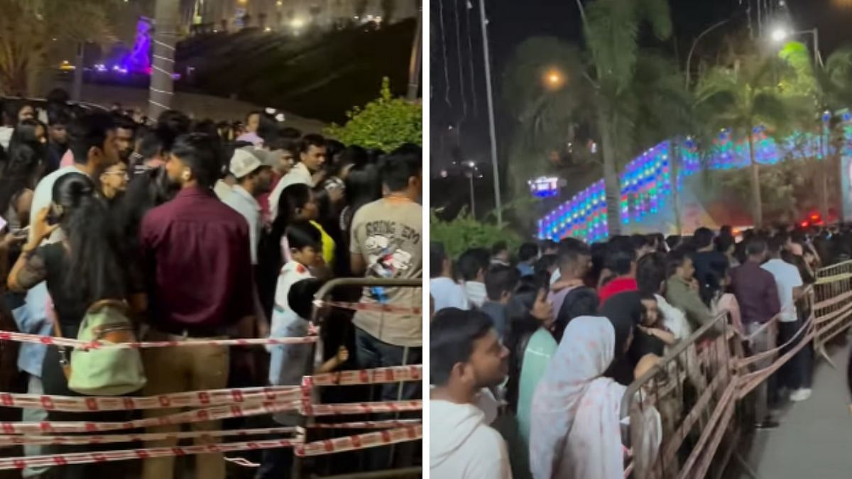 Christmas 2025: Bandra Reclamation Sees Massive Overcrowding As Mumbaikars Rush For Midnight...