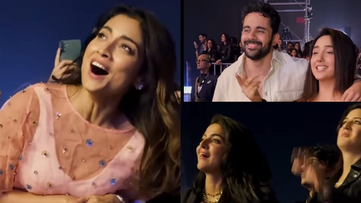 Sunidhi Chauhan Mumbai Concert: Shriya Saran, Wamiqa Gabbi, Abhishek Bajaj, Ashnoor Kaur & Others Have A Blast - Watch Viral Videos 