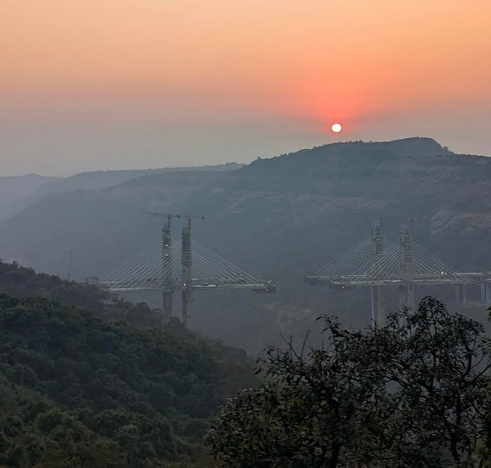 Mumbai-Pune Missing Link Project 93% Complete: Check Photos; Smart Features