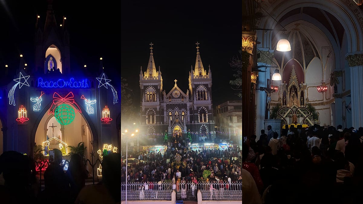 Christmas 2025 In Mumbai: Bandra's Mount Mary, Carter Road & Reclamation Illuminate With Festive Lights 