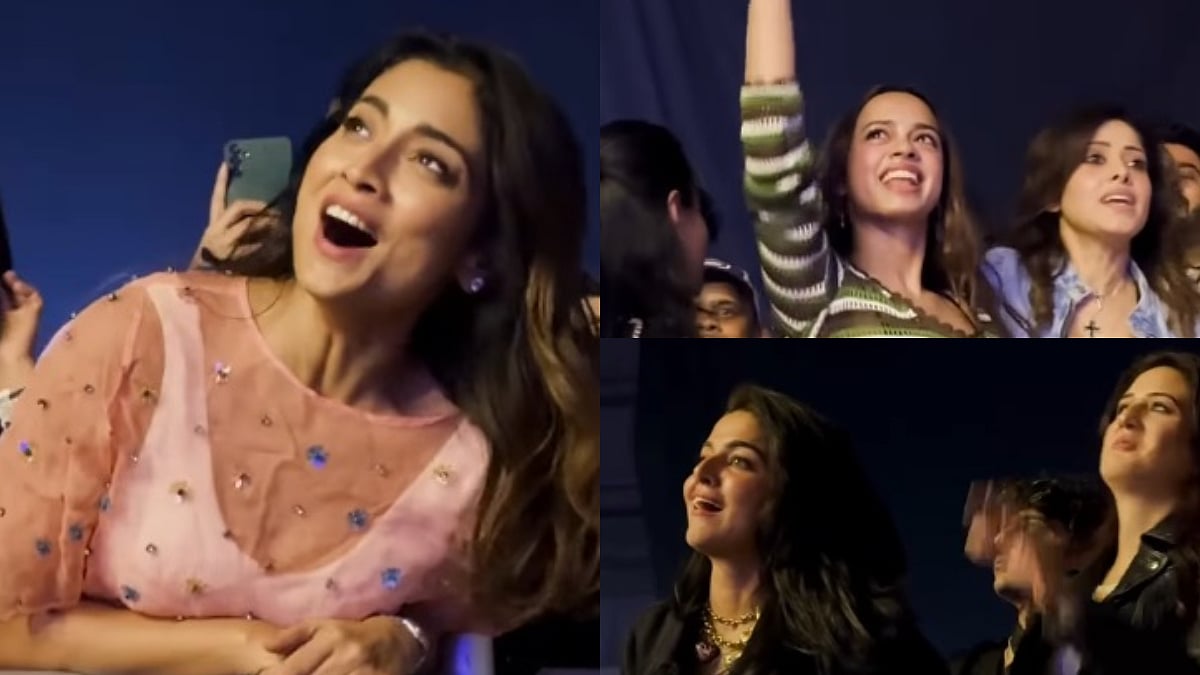 Sunidhi Chauhan Mumbai Concert: Shriya Saran, Wamiqa Gabbi, Abhishek Bajaj, Ashnoor Kaur & Others Have A Blast - Watch Viral Videos 