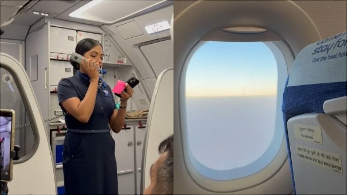 'Hum Navi Mumbai Land Karne Waale Hai': Pilot's Announcement Before Landing Of 1st Flight From Bengaluru To NMIA; Inside VIDEOS 