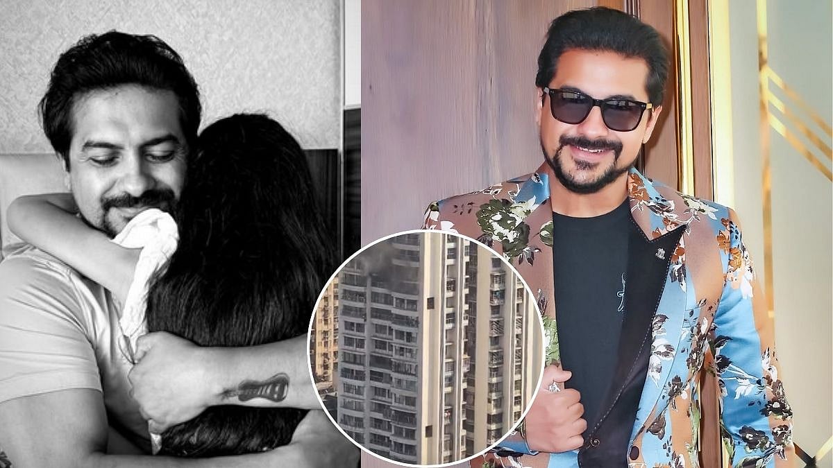 Mumbai Fire Mishap: Bigg Boss Marathi 1 Runner-Up Pushkar Jog & Daughter Rescued, But House Destroyed; Check VIDEO 
