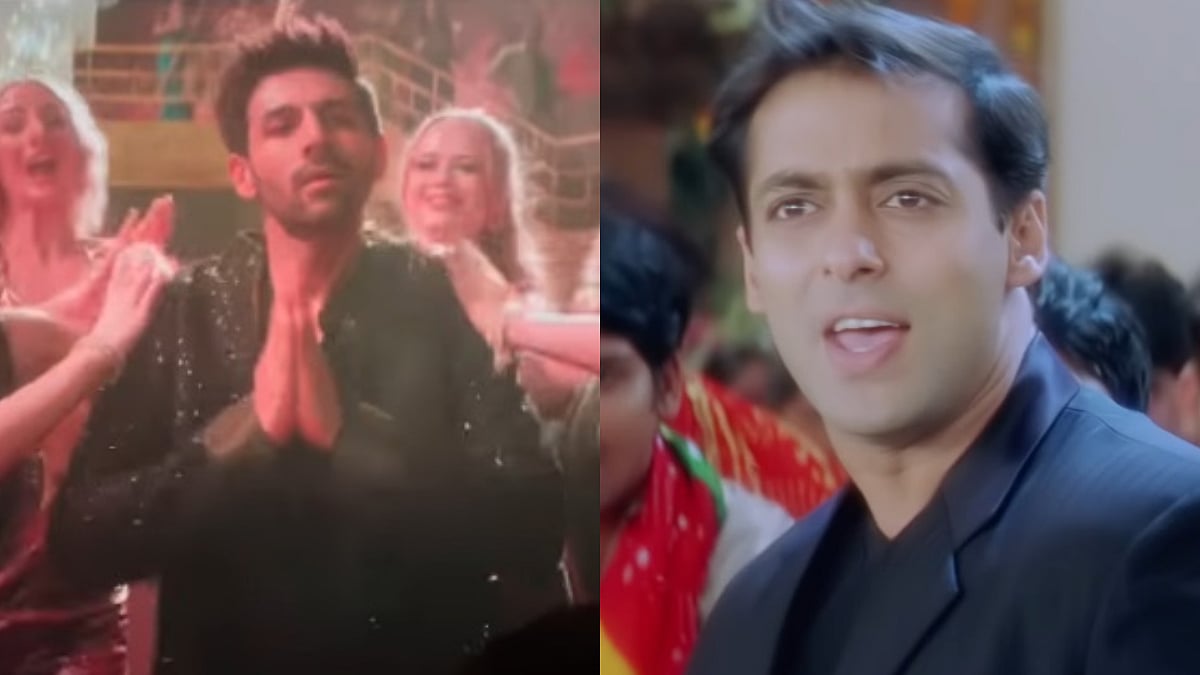 'Ek Aur Iconic Gaane Ki Aisi Taisi Kar Di': Kartik Aaryan Dances To Salman Khan's Saajanji Ghar Aaye In Tu Meri Main Tera Main Tera Tu Meri; Netizens Upset - Watch Video 