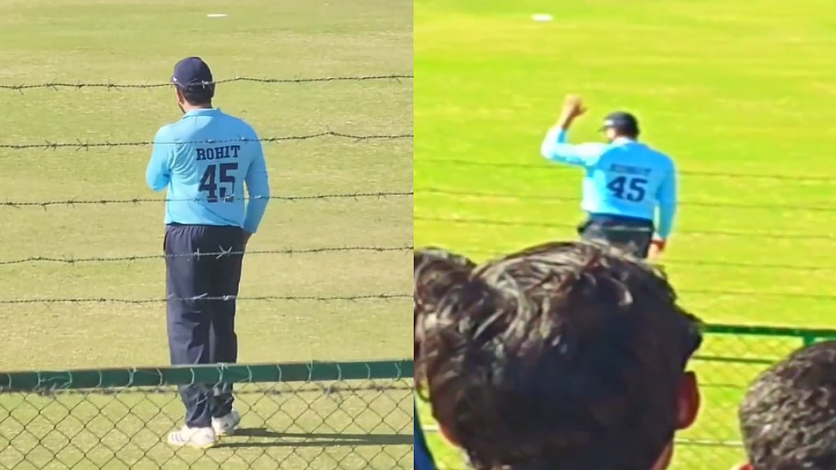 'Vada Pav Khaoge Kya?': Rohit Sharma's Cheeky Response To A Fan's Query Goes Viral During Mumbai's Vijay Hazare Trophy Match; VIDEO 