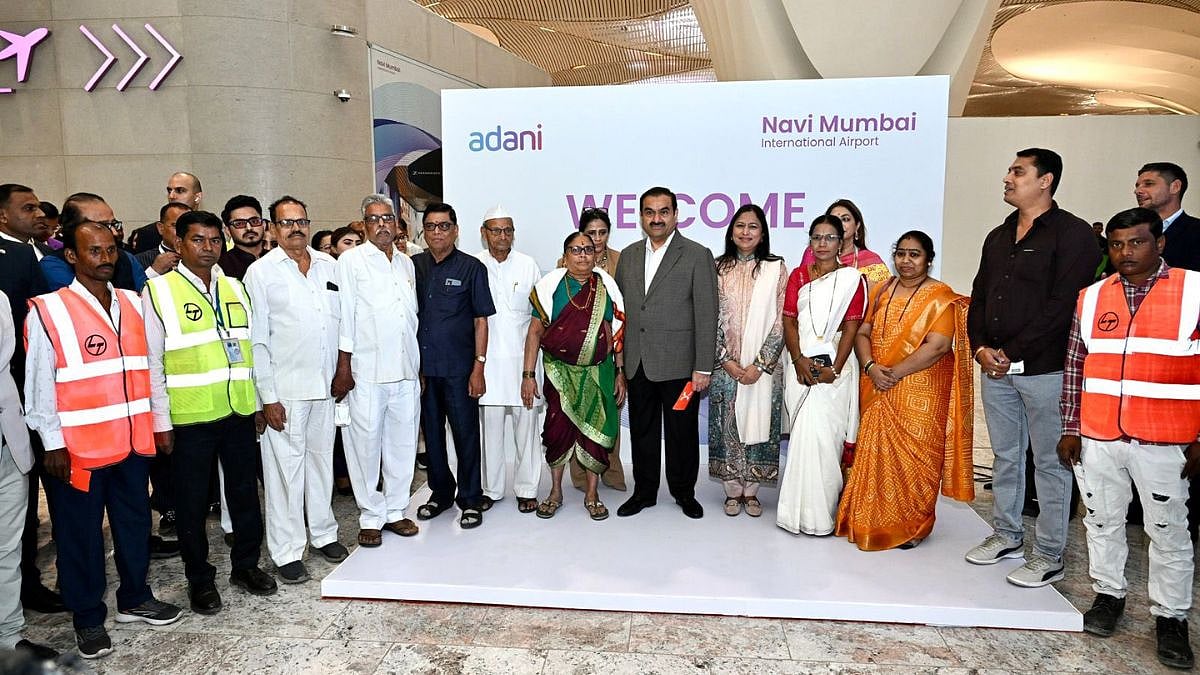 Navi Mumbai: War Heroes To Workers, Gautam Adani Calls NMIA Launch A Tribute To Nation Builders | X @gautam_adani